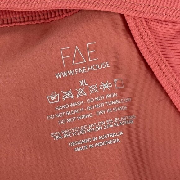 FAE NWT coral buckle bikini  top and bottom new - Picture 4 of 14